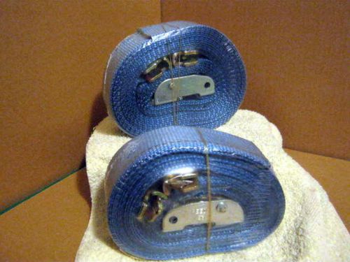2 Blue Pull Starps, Logistic, Cam From Grainger 1 1DKX8 New in Packages