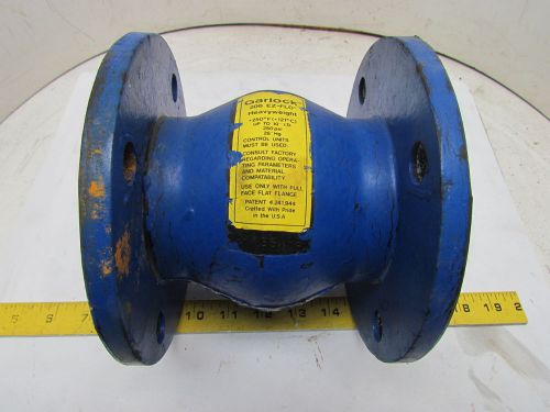 Garlock 3&#034; ansi 150# epdm tube &amp; clorobutyl cover rubber expansion joint 3x6 for sale
