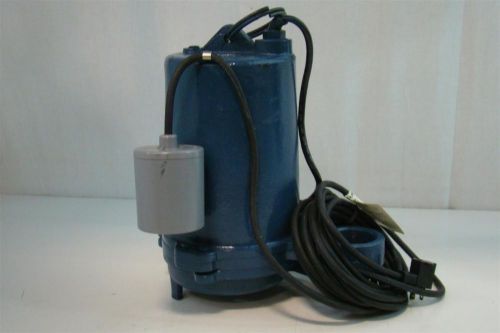Zabel submersible effluent pump 115v 1/2hp .37kw 13a 1ph 3450rpm pl-se-12t for sale