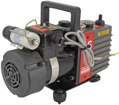 Edwards 1.5 e2m-1.5 1.2cfm rotary vane dual-stage mechanical vacuum pump for sale