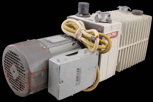 Varian sd-700 dual/two-stage rotary vane vacuum pump 24cfm 1.5hp 1ph 1735rpm for sale