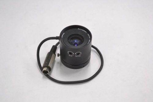 NATIONAL F 1.2 CCTV SECURITY CAMERA MOUNT AUTO IRIS ZOOM LENS 1:1.2 6MM B328576