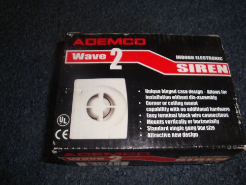 Ademco Wave 2 indoor siren