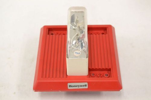 Honeywell sc716b-1019 fire alarm audible horn strobe light 20-31v-dc b313704 for sale