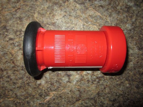 Fire hose nozzle 1.5&#034; polycarbonate 75gpm 1575 for sale
