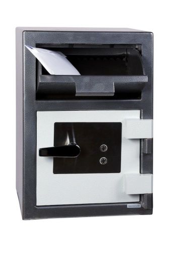 Hds-2014k hollon front load cash depository drop safe dual key lock for sale