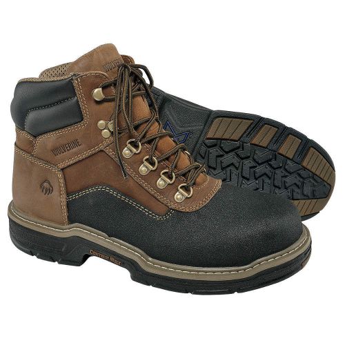 Work Boots, Comp, Mn, 10.5E, Brn, 1PR W02252 105EW