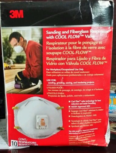 3m 8511hb1-c sanding and fiberglass respirator with cool flow valve 5 ct for sale