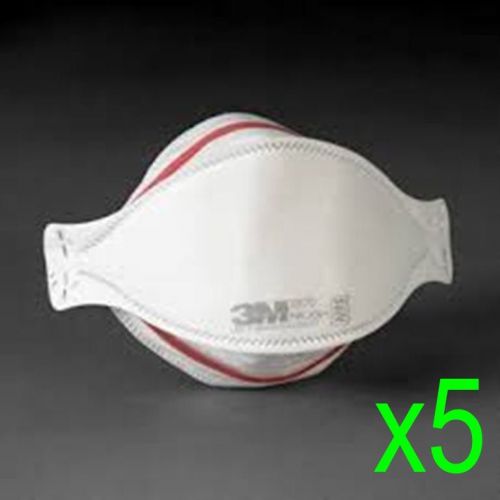 (x5) 3m 1870 n95 medical isolation mask - influenza*pandemic*surgical*allergies for sale