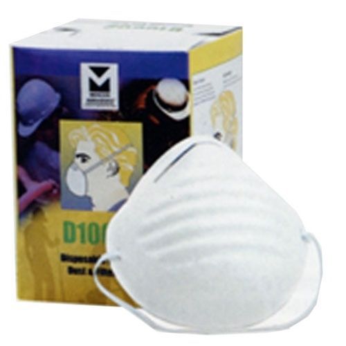 Mercer Abrasives Disposable Non-toxic Dust &amp; Filter Mask D10002 Box of 50