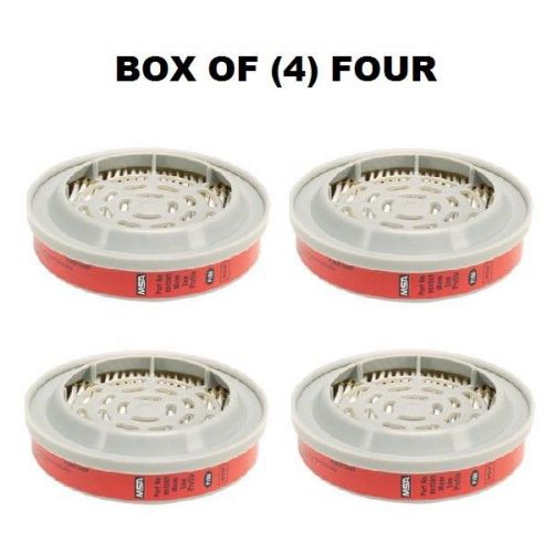 Box of (4) four 815369msa advantage® respirator cartridges low profile p100 new! for sale