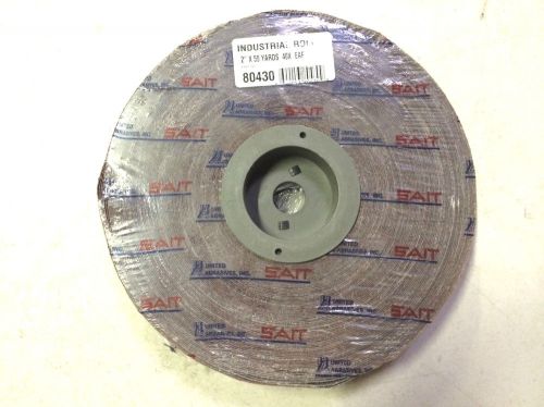 NEW USA SAIT 2&#034; X 50 YARDS INDUSTRIAL SHOP ABRASIVE SAND PAPER ROLL #80430