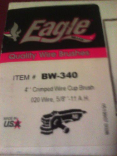 Eagle 4&#034; Crimped Wire Cup Brush