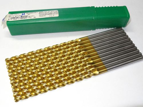 11 new ptd precision twist #9 qc-91g taper length drills bit hss tin coat 50909 for sale