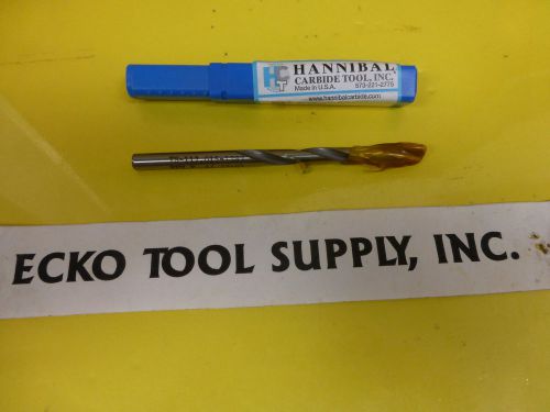 CARBIDE TIPPED DRILL LTR &#034;A&#034; (.2344 ) DIAMETER NEW UNUSED HANNIBAL $7.50
