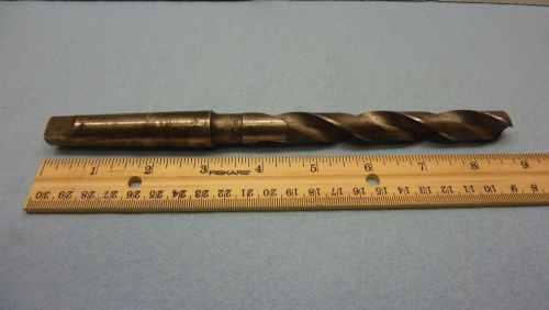 39/64&#034; drill bit made by cle-forge #2 morse taper for sale