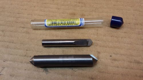 Dura-mill carbide chamfer 1/2&#034; &amp; 11/32&#034; solid carbide spade drill 118 degree for sale