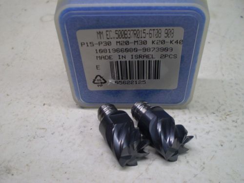 ISCAR MULTIMASTER 1/2&#034; T08 Endmill Heads 2pc Pack