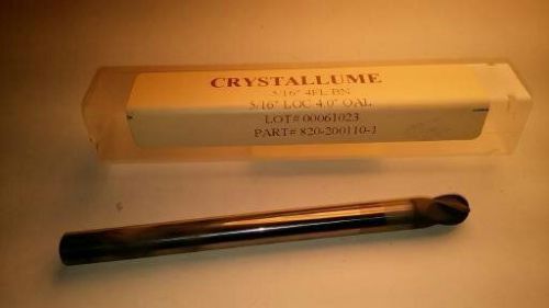 Crystallume P820-200110-1  5/16 Ball Diamond Endmill