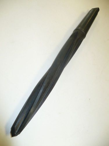 One new 15/16&#034; bridge reamer spiral flute taper shank 12&#034; long- hs usa made. for sale