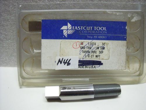 1/8”-27 npt 4 flute pipe tap chrome clad fastcut tap hss usa – 1 pc - new –n46 for sale