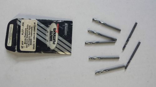 BRUTE PLATINUM HEAVY DUTY DRILLS; 135 DEGREE SPLIT POINT  XLL17-#30