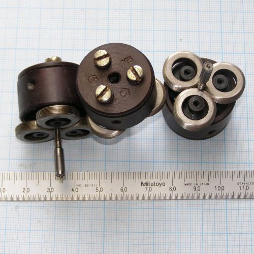 Thread rolling die head - m3x0.5 (rod/spoke threading head) gewinderollkopf for sale