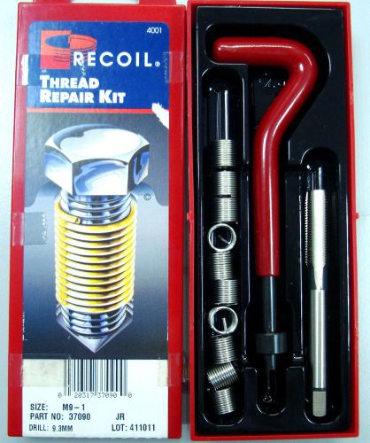 Thread repair helicoil kit - m9x1.0 ( tap+tool+10 inserts, l=13mm) for sale