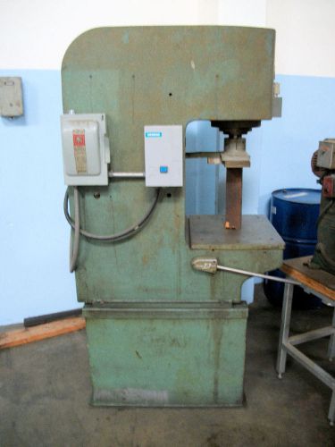 Hydraulic press denison 12 ton c-frame for sale