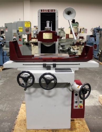 #SGS-618M SUNNY (FREEPORT) 6&#034; x 18&#034; Hand Feed Surface Grinder (New 1996)