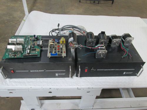 2 Light Machines Corp SpectraLIGHT CNC Milling Machine Controllers and Motors