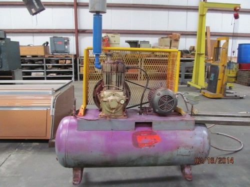 Quincy #325 reciprocating two-stage/two cylinder air compressor for sale