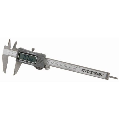 6 in. Digital Caliper with SAE and Metric Fractional Readings **NEW**
