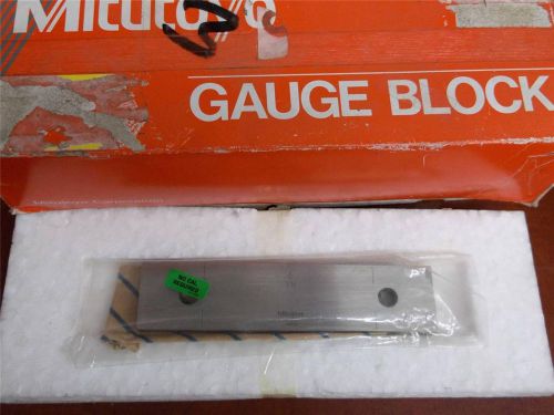 Mitutoyo 6&#034; gage block 611206-23 grade 2 rectangle for sale