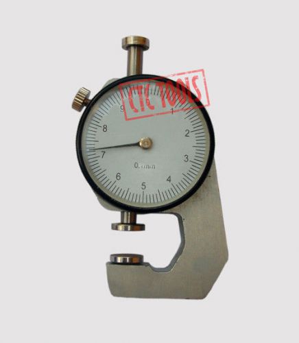 Mini plate thickness dial gauge 0.1mm/10mm sheetmetal engineer measuring #d58 for sale