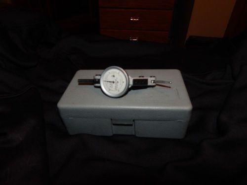 Interapid horizontal type dial test indicator-model: 312b-2 dial reading 0-15-0 for sale