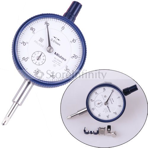 Mitutoyo japan 2046s dial indicator 0.01mm grad for sale