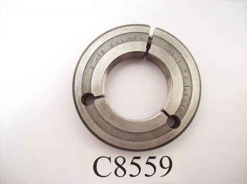 2&#034;-18 UNS-2A THREAD RING GAGE NO GO PD. 1.9572 LOT C8559