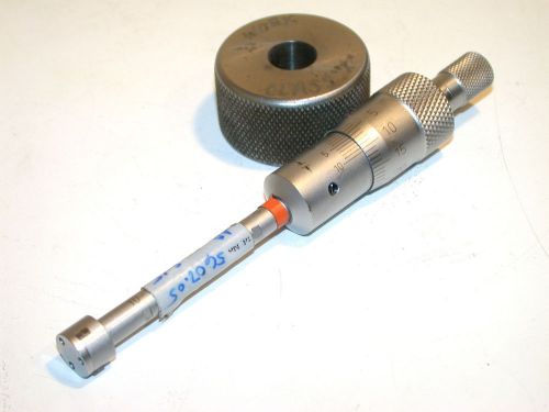 Futur 10 to 12mm inside bore .001mm micrometer 0702284023 w/ master for sale
