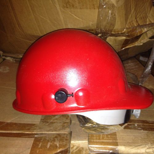 Red Hard Hats