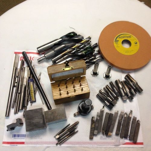 Lot of (86) machinist tools lathe/mill/drill/ream for sale