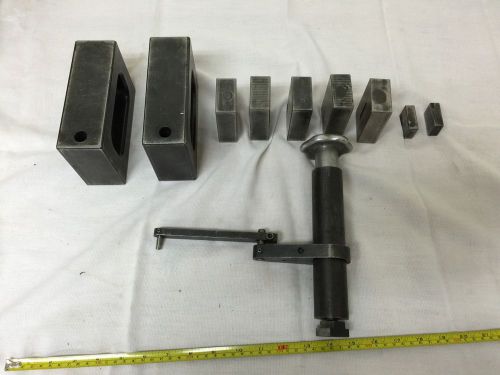 Machinst Made - 2-4-6, 1-2-3, and 1 inch gauge blocks + Bridgeport Style Stop