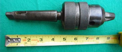 Ettco rockford jacobs ball bearing super drill chuck,  0-1/2&#034;, #3 morse taper for sale