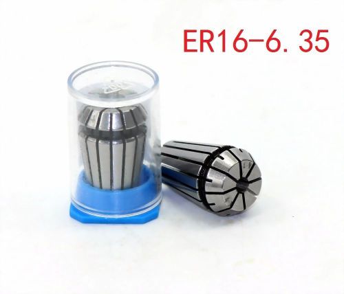 10pc er16-6.35  precision spring collet set cnc milling lathe chuck tool new for sale