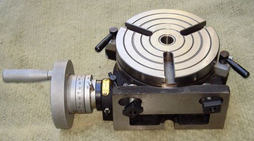 Yiyen 6-Inch  Rotary Index Table, Horizontal/Vertical Indexing Head