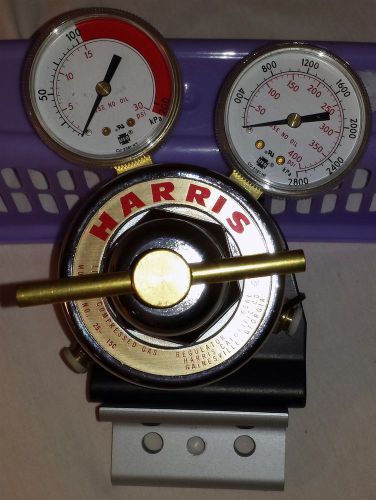 Harris 25-15c-650l single-stage regulator, output is 0-15 psi for sale