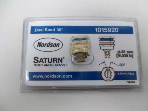 NEW NORDSON 1015920 SATURN RIGHT ANGLE NOZZLE 0.51MM D334895