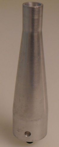 Branson ultrasonic welder catenoidal horn  1-1/2&#034;dia  3/4&#034;tip  5-5/8&#034;h  3/8&#034; th for sale