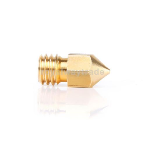 0.4mm copper extruder nozzle print head for makerbot mk8 reprap 3d printer for sale