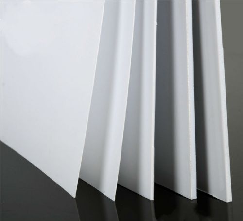 1 pcs ABS Styrene Plastic Flat Sheet Plate 12mm x 250mm x 250mm, White #EH-14